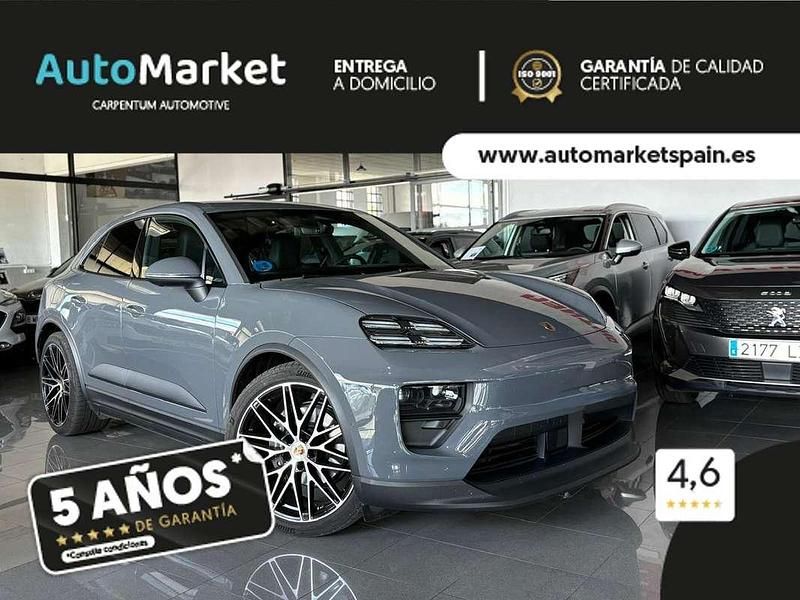 Gris Usado 2024 Porsche Macan 4 Electric SUV | 89.900 € - Imagen 1/4