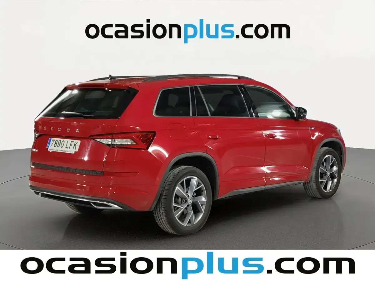 Begagnad Skoda Kodiaq SportLine 150 HK (110 kW) 2020 Röd SUV