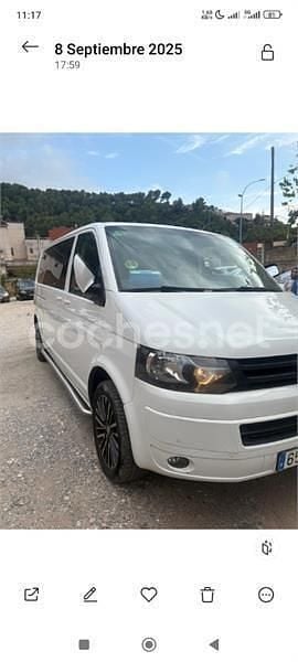 Blanco Usado 2015 VW T5 Pro Van | 18.500 € (Precio justo) - Imagen 1/4