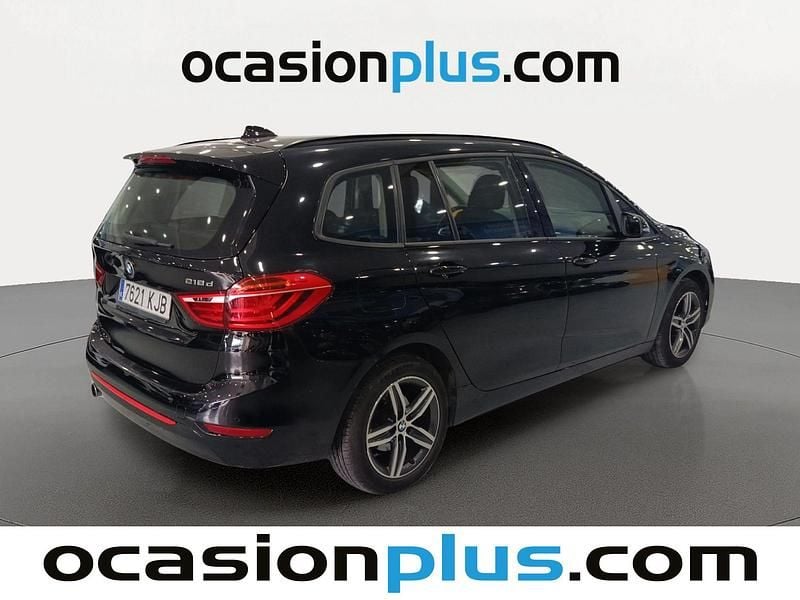 Usado BMW 218 Gran Tourer 150 CV (110 kW) 2018 Negro Monovolumen