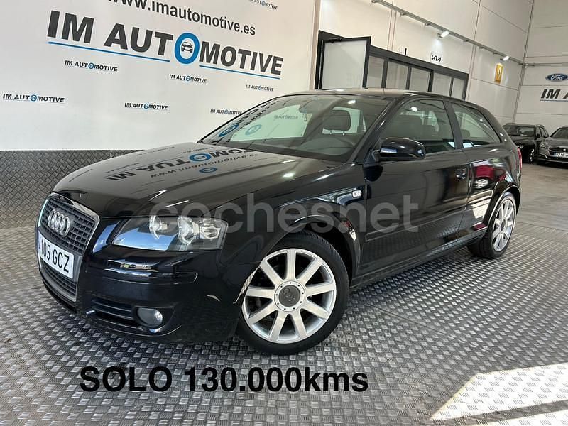 Negro Usado 2008 Audi A3 Ambition Berlina | 9490 € (Precio justo) - Imagen 1/4