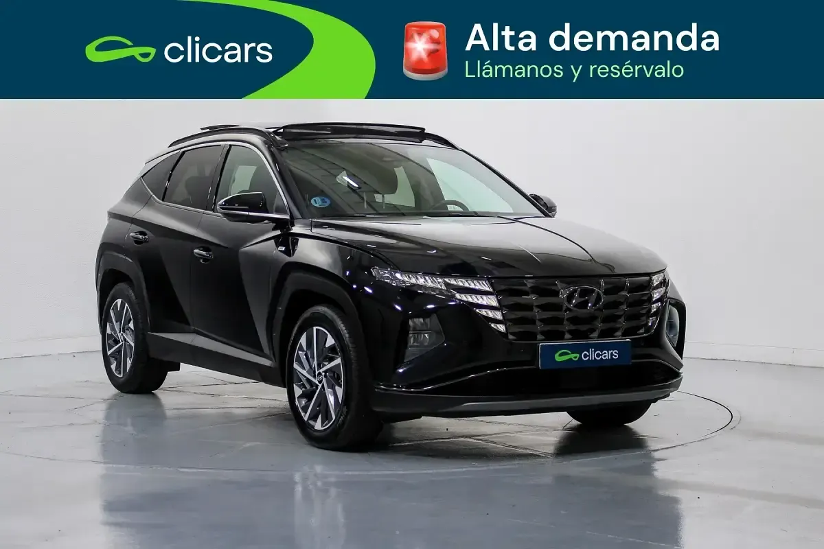 Usado Hyundai Tucson 136 CV (100 kW) 2023 Negro SUV