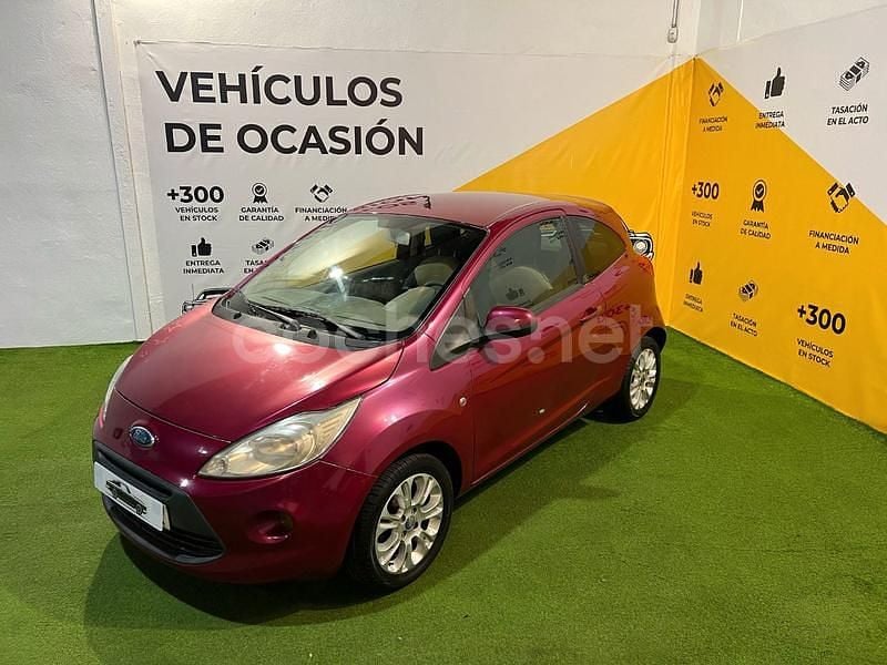 Granate Usado 2009 Ford Ka Titanium Berlina | 3990 € (Precio justo) - Imagen 1/4