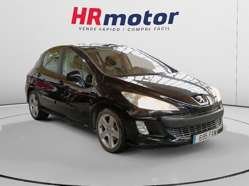 Negro Usado 2007 Peugeot 308 Premium Berlina | 5110 € (Buen precio) - Imagen 1/4