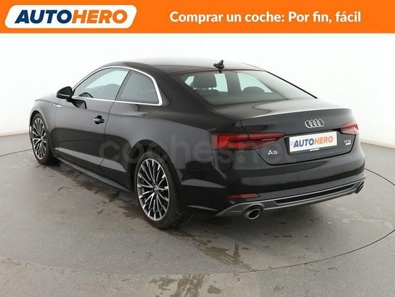 Usado Audi A5 S-Line 190 CV (139 kW) 2018 Negro Coupe