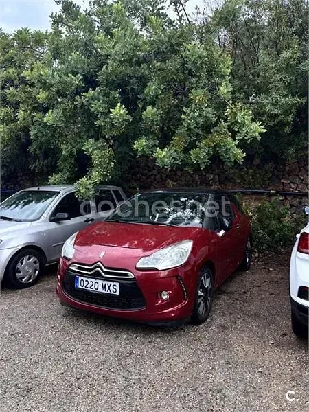 Usado Citroën DS3 120 CV (88 kW) 2010 Granate Utilitario