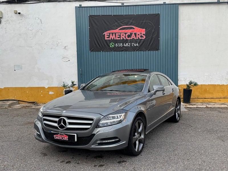 Usado Mercedes CLS350 265 CV (194 kW) 2011 Gris / plata Berlina