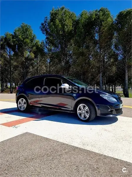 Usado Seat Ibiza SC Style 90 CV (66 kW) 2010 Negro Utilitario
