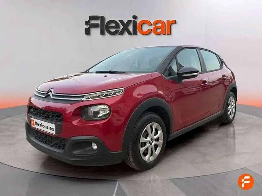 Usado Citroën C3 Live 68 CV (50 kW) 2017 Rojo Utilitario
