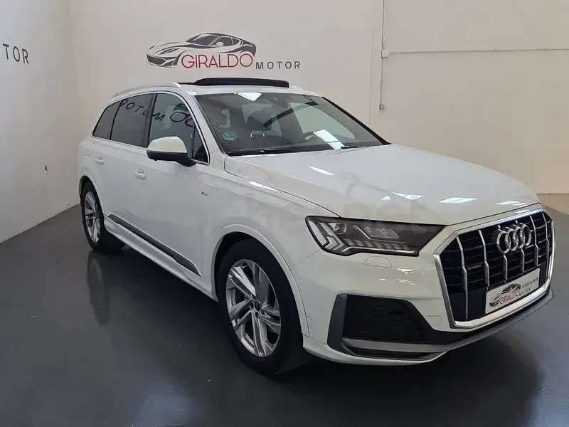 Usado Audi Q7 S-line plus 231 CV (169 kW) 2023 Blanco SUV