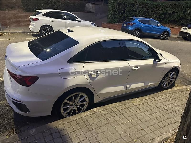 Usado Audi A3 150 CV (110 kW) 2021 Blanco Berlina