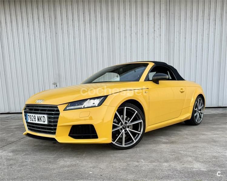 Usado Audi TT Roadster S-Line 180 CV (132 kW) 2016 Amarillo Descapotable