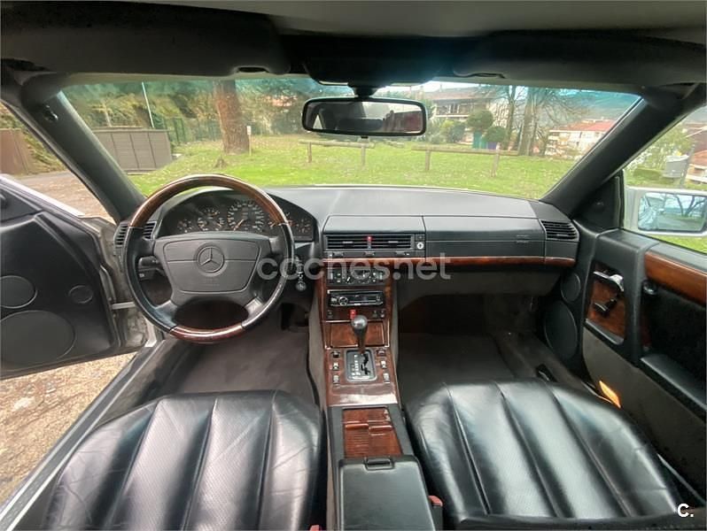 Usado Mercedes SL500 320 CV (235 kW) 1993 Gris / plata Descapotable