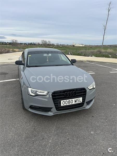 Usado Audi A5 Sportback 150 CV (110 kW) 2013 Gris / plata Utilitario