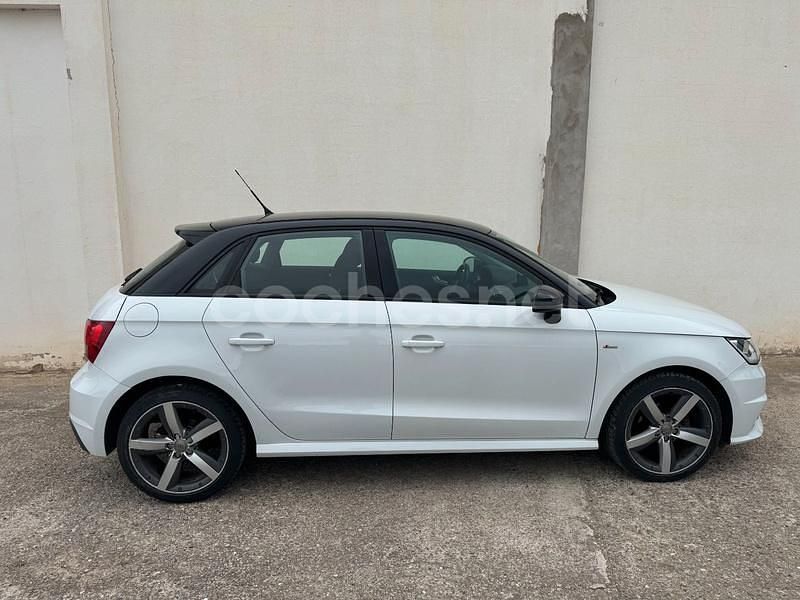 Usado Audi A1 Sportback 90 CV (66 kW) 2017 Blanco Utilitario