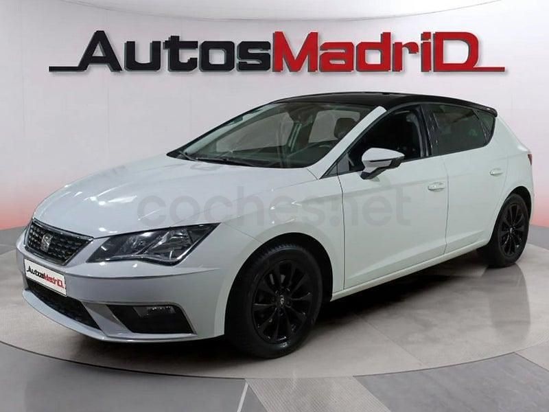 Usado Seat Leon Style 115 CV (84 kW) 2019 Blanco Berlina