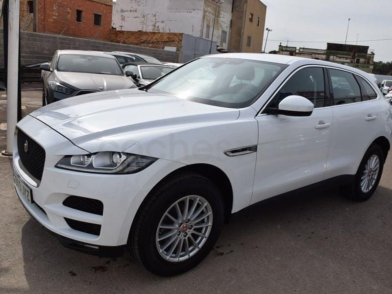 Usado Jaguar F-Pace Portfolio 180 CV (132 kW) 2017 Blanco SUV