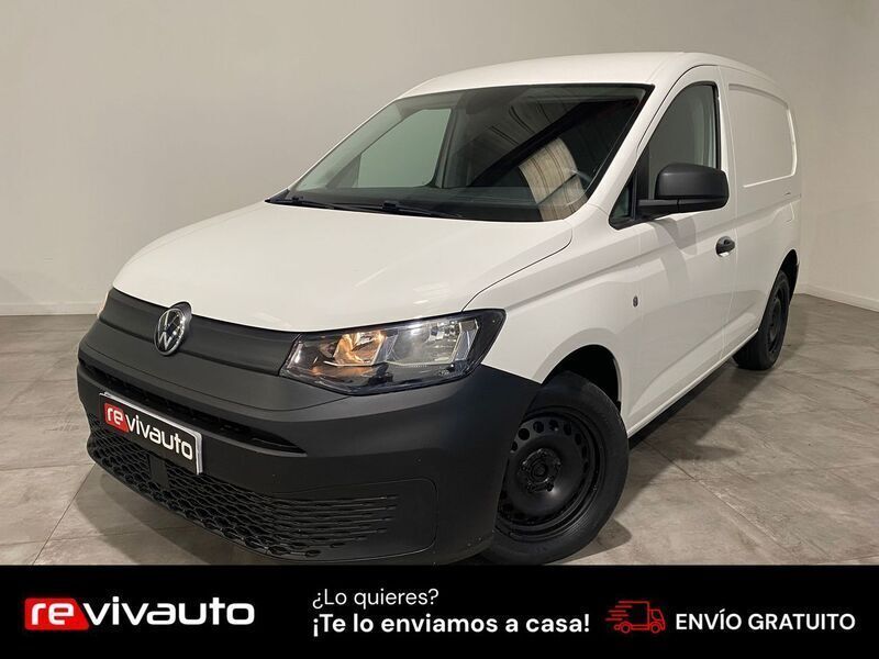 Blanco Usado 2021 VW Caddy Monovolumen | 11.560 € (Buen precio) - Imagen 1/4