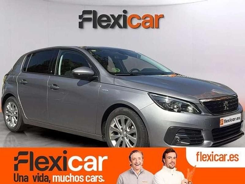Usado Peugeot 308 Style 131 CV (96 kW) 2020 Gris Utilitario