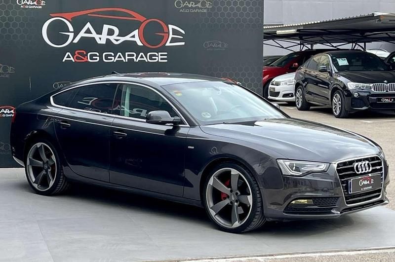 Usado Audi A5 S-Line 204 CV (150 kW) 2013 Gris Coupe