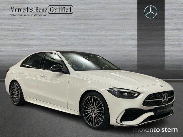 Usado Mercedes C200 204 CV (150 kW) 2022 Blanco polar Berlina