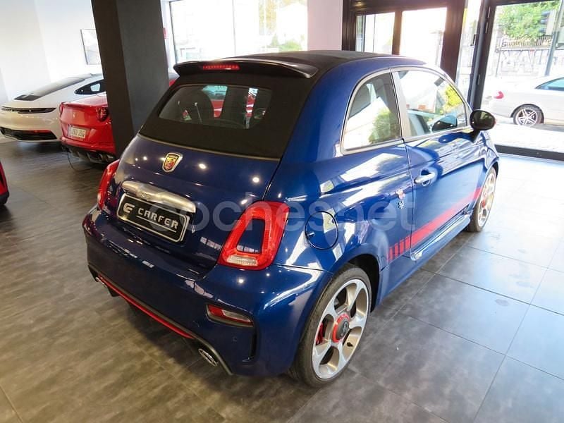 Usado Abarth 500C 145 CV (106 kW) 2018 Azul Descapotable