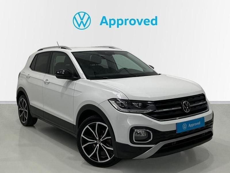 Blanco Usado 2021 VW T-Cross Sportline SUV | 18.900 € (Precio justo) - Imagen 1/4