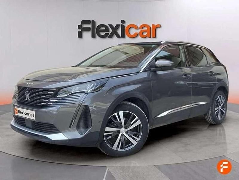 Usado Peugeot 3008 Allure 131 CV (96 kW) 2021 Gris SUV
