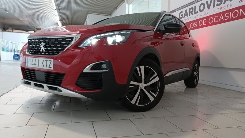 Granate Usado 2019 Peugeot 3008 GT-line SUV | 24.900 € - Imagen 1/4