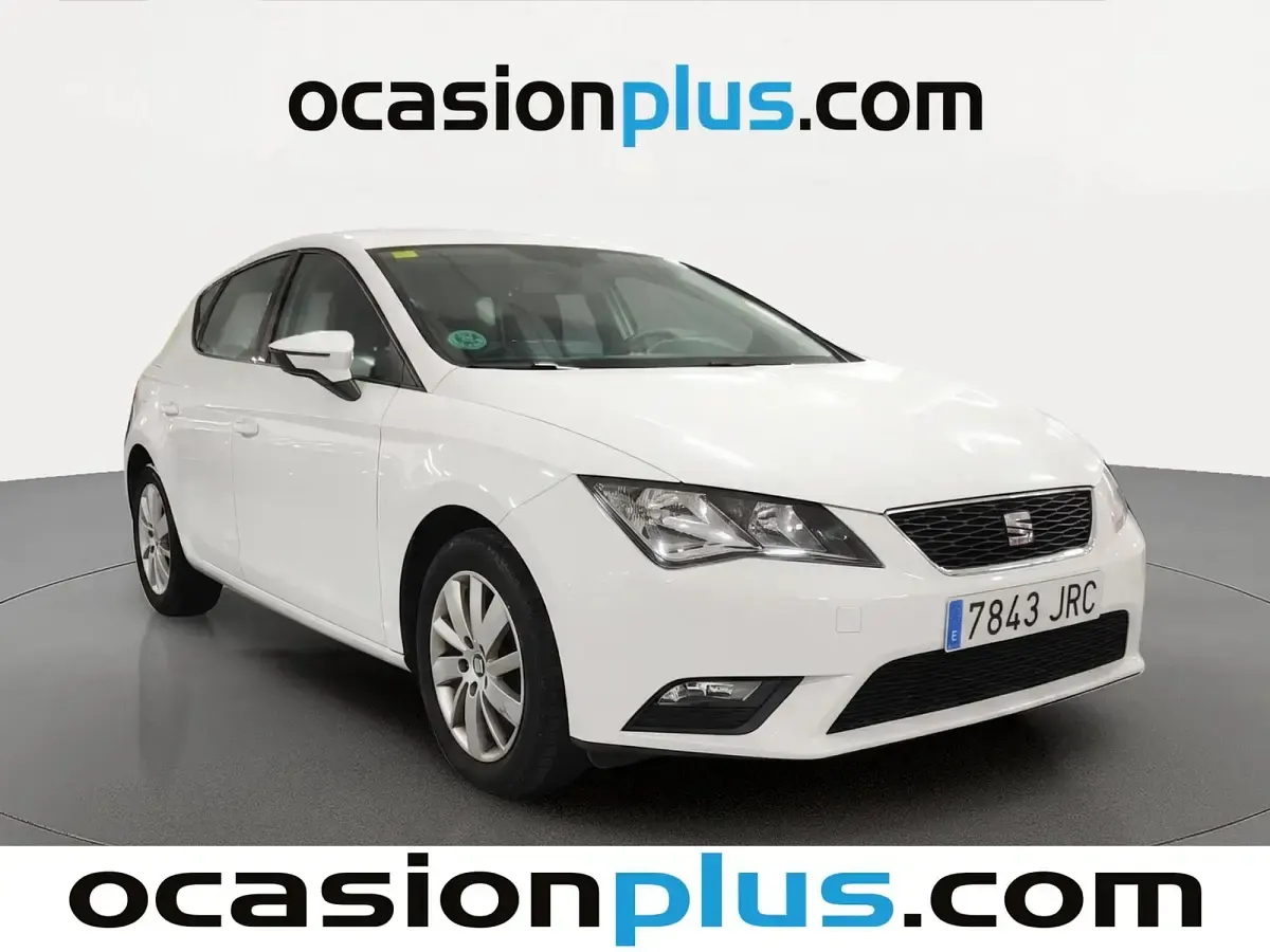Usado Seat Leon Reference 110 CV (80 kW) 2016 Blanco Utilitario