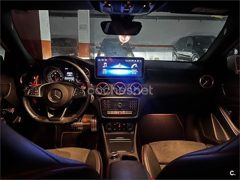 Usado Mercedes A200 AMG line 136 CV (100 kW) 2016 Blanco Berlina