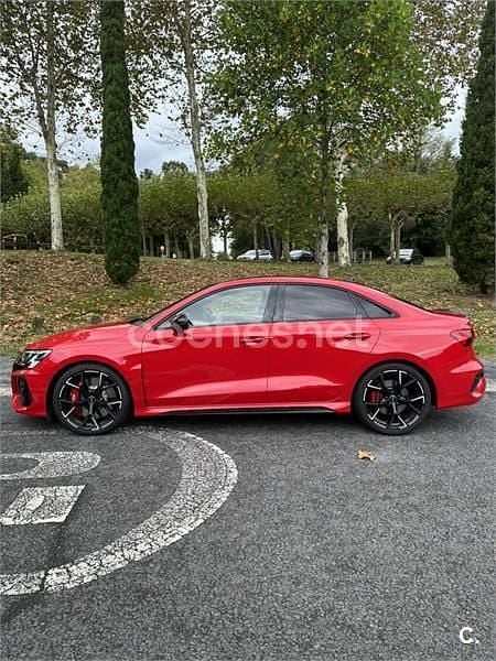 Rojo Usado 2022 Audi RS3 Berlina | 60.000 € (Precio justo) - Imagen 1/4