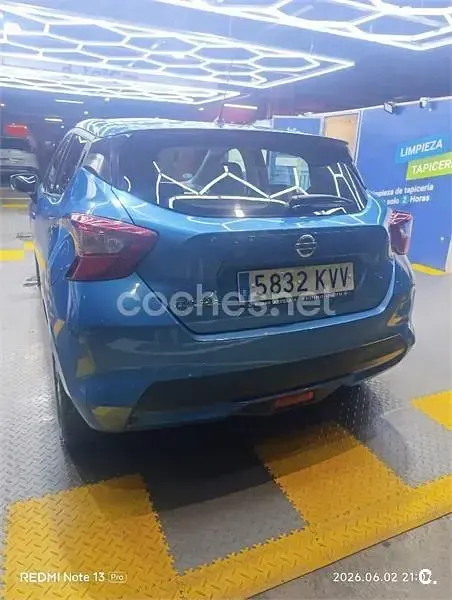 Usado Nissan Micra Acenta 100 CV (73 kW) 2019 Azul Utilitario