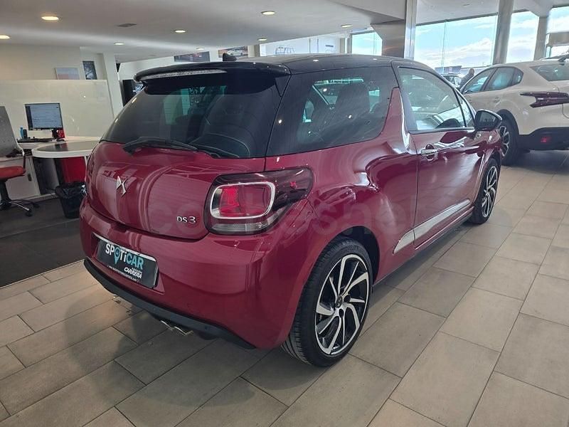 Usado DS Automobiles DS3 120 CV (88 kW) 2016 Granate Berlina