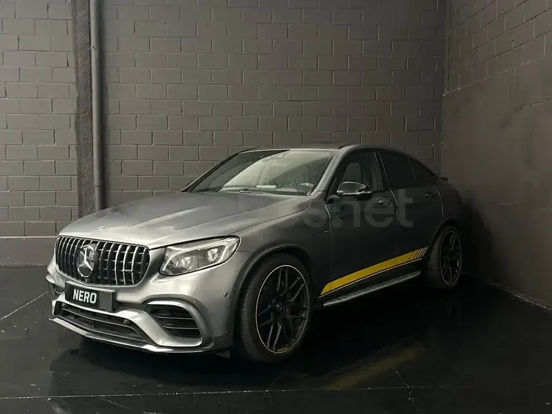 Usado Mercedes GLC63 AMG 510 CV (375 kW) 2018 Gris / plata SUV