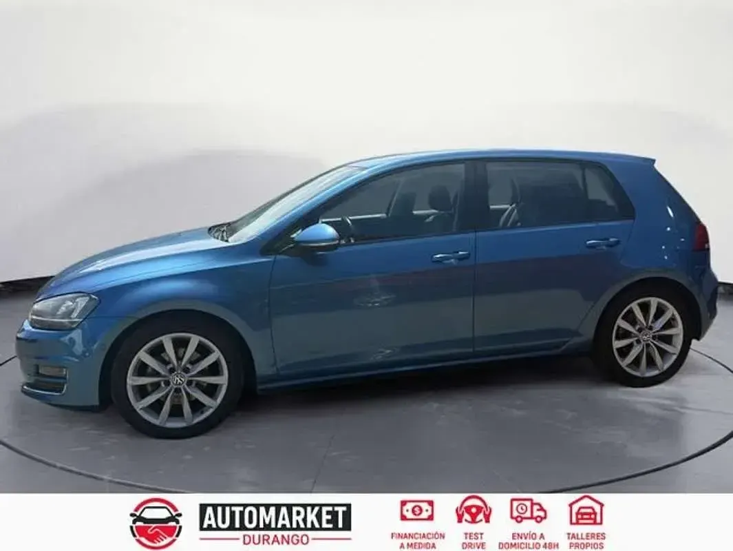 Usado VW Golf VII Advance 122 CV (89 kW) 2013 Azul Utilitario