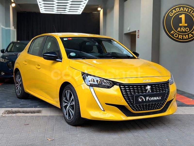 Amarillo Usado 2020 Peugeot 208 Allure Utilitario | 14.500 € (Un poco caro) - Imagen 1/4