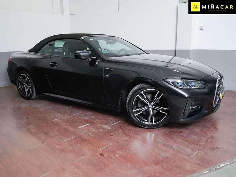 Usado BMW 420 184 CV (135 kW) 2022 Negro Descapotable