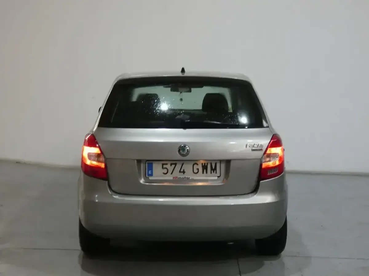 Usado Skoda Fabia 90 CV (66 kW) 2010 Beige