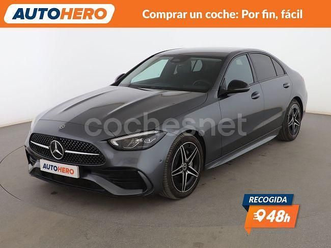 Gris Usado 2022 Mercedes C200 AMG line Berlina | 35.499 € (Super precio) - Imagen 1/3