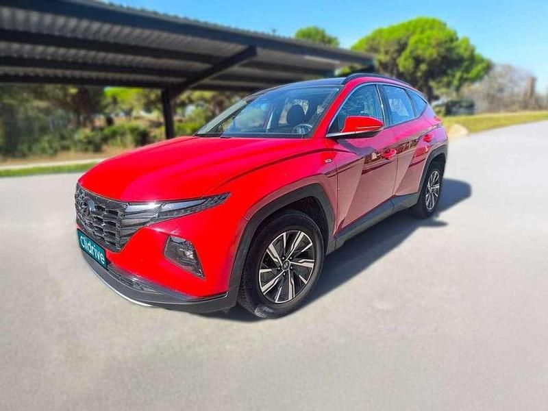 Usado Hyundai Tucson N Line 136 CV (100 kW) 2022 Rojo SUV