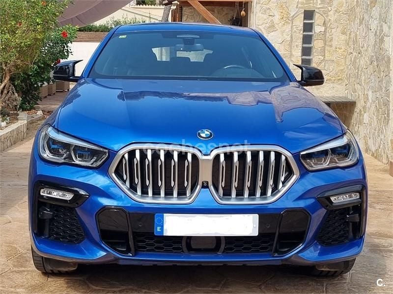 Azul Usado 2020 BMW X6 SUV | 59.999 € (Super precio) - Imagen 1/4