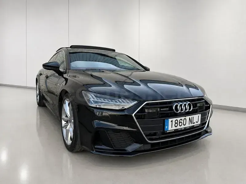Usado Audi A7 S-Line 299 CV (219 kW) 2023 Negro Berlina