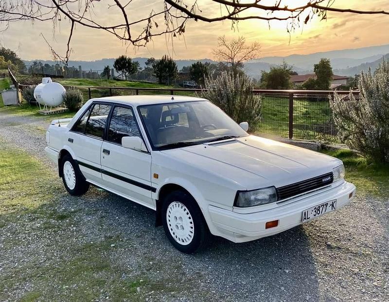 Usado Nissan Bluebird 135 CV (99 kW) 1987 Blanco Berlina