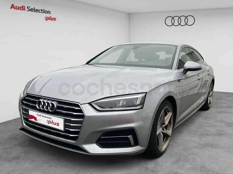Usado Audi A5 Sportback Sport 150 CV (110 kW) 2018 Gris / plata Utilitario