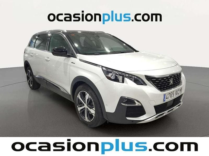 Usado Peugeot 5008 GT-line 120 CV (88 kW) 2017 Blanco SUV