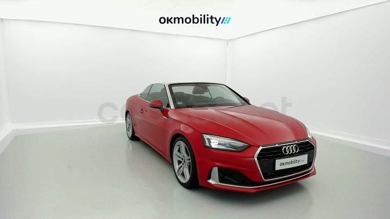 Usado Audi A5 Cabriolet Advanced Plus 163 CV (119 kW) 2021 Rojo Descapotable