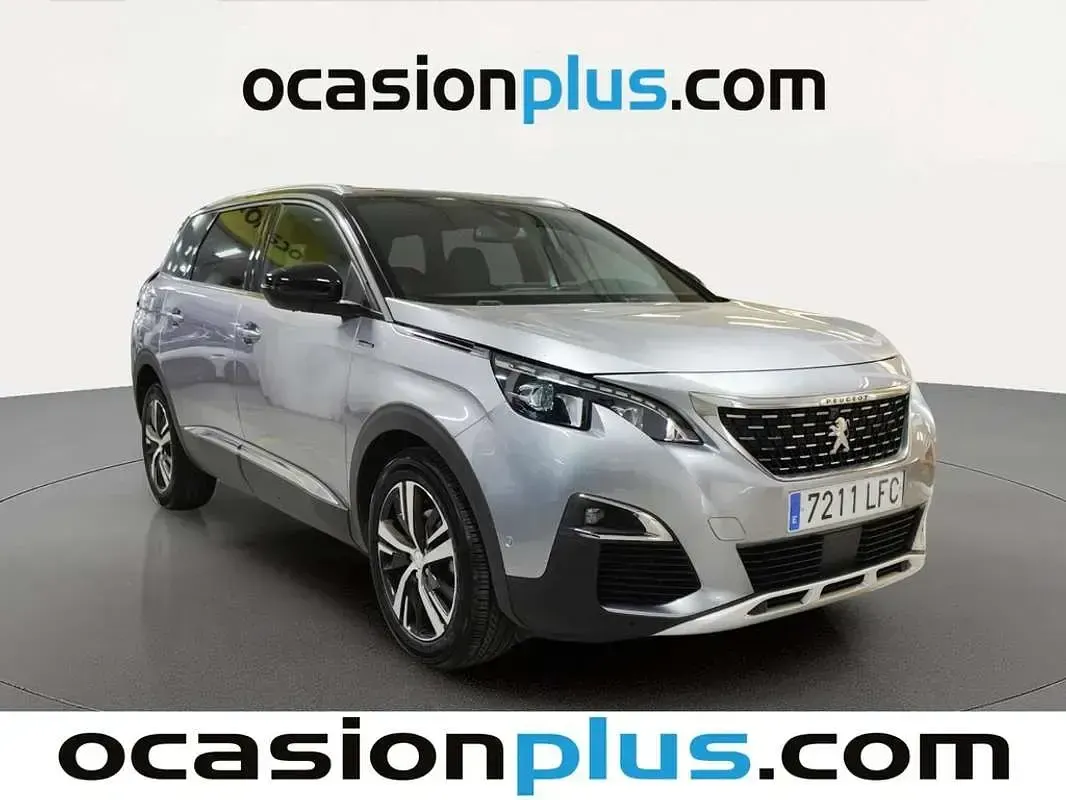 Usado Peugeot 5008 GT-line 181 CV (133 kW) 2020 Gris SUV