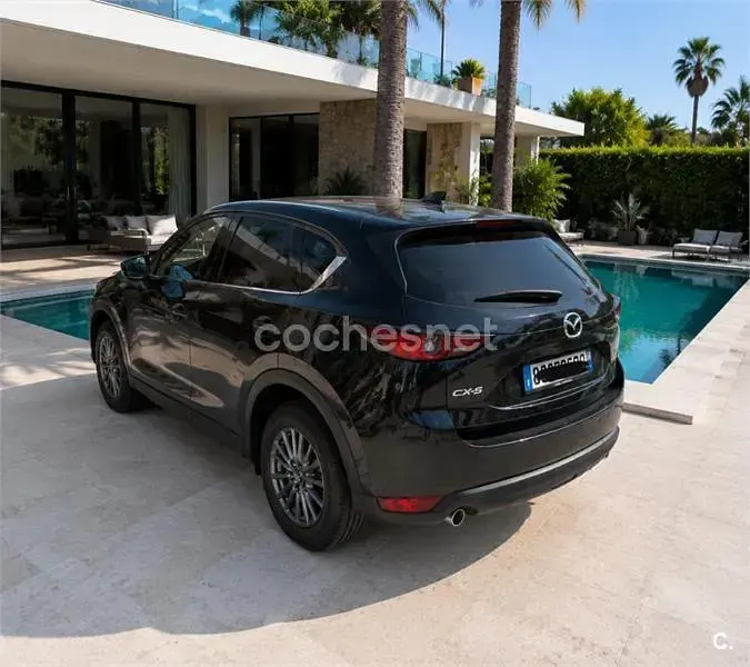 Usado Mazda CX-5 150 CV (110 kW) 2017 Negro SUV