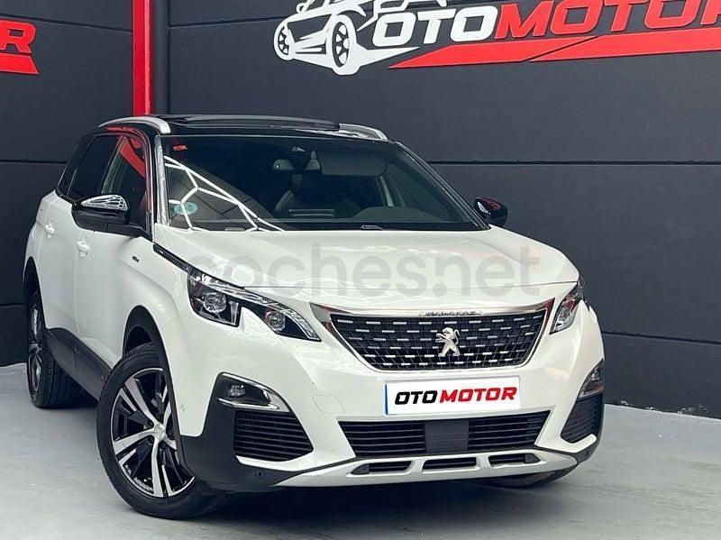 Usado Peugeot 5008 GT-line 130 CV (95 kW) 2018 Blanco SUV
